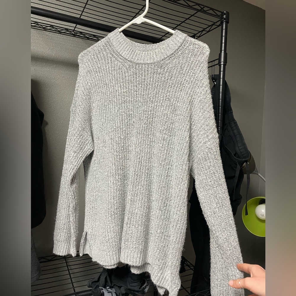 Grey Knitted Sweater